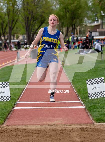 Thumbnail 1 in CHSAA Track and Field 1A Championships (Girls Long Jump)  photogallery.