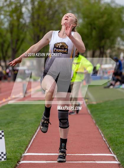 Thumbnail 3 in CHSAA Track and Field 1A Championships (Girls Long Jump)  photogallery.