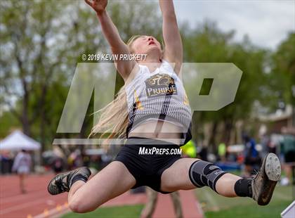 Thumbnail 2 in CHSAA Track and Field 1A Championships (Girls Long Jump)  photogallery.