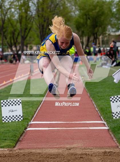 Thumbnail 1 in CHSAA Track and Field 1A Championships (Girls Long Jump)  photogallery.