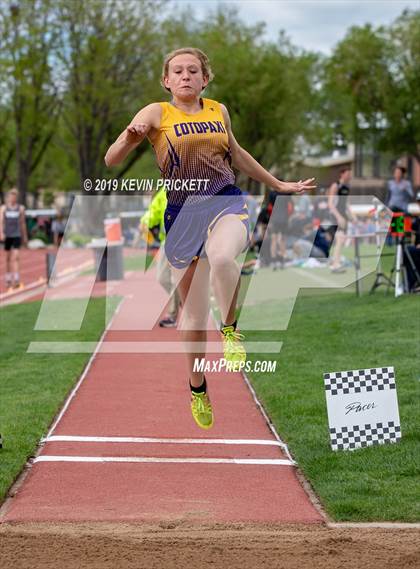 Thumbnail 3 in CHSAA Track and Field 1A Championships (Girls Long Jump)  photogallery.