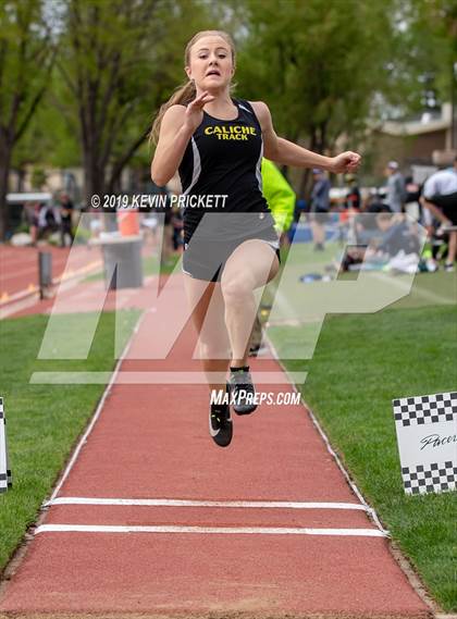 Thumbnail 3 in CHSAA Track and Field 1A Championships (Girls Long Jump)  photogallery.