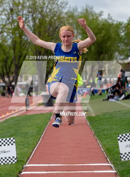 Thumbnail 3 in CHSAA Track and Field 1A Championships (Girls Long Jump)  photogallery.