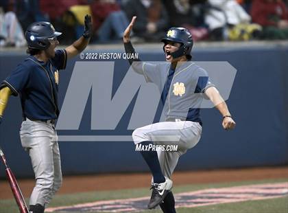 Thumbnail 2 in Notre Dame (SO) vs. JSerra Catholic (CIF-SS D1 Final) photogallery.