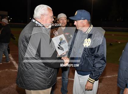 Thumbnail 1 in Notre Dame (SO) vs. JSerra Catholic (CIF-SS D1 Final) photogallery.