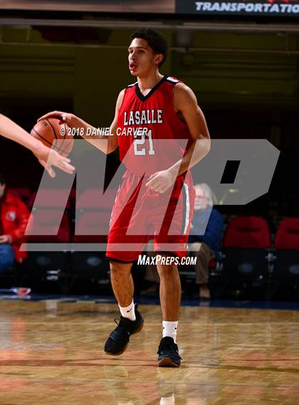 Thumbnail 1 in LaSalle Academy vs Somers (Slam Dunk Tournament) photogallery.