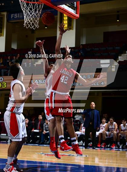 Thumbnail 2 in LaSalle Academy vs Somers (Slam Dunk Tournament) photogallery.