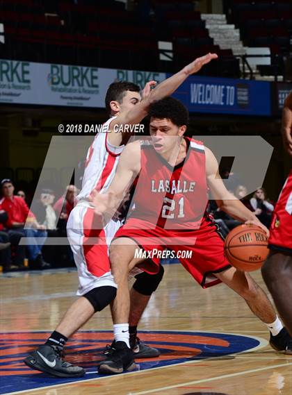 Thumbnail 3 in LaSalle Academy vs Somers (Slam Dunk Tournament) photogallery.