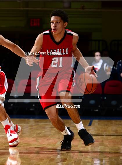 Thumbnail 3 in LaSalle Academy vs Somers (Slam Dunk Tournament) photogallery.