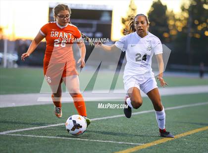 Thumbnail 3 in  Granada Hills Charter vs Grant (CIF LACS D1 Playoff) photogallery.