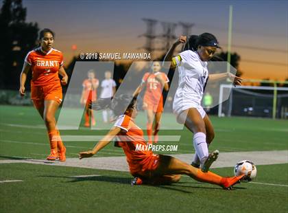 Thumbnail 1 in  Granada Hills Charter vs Grant (CIF LACS D1 Playoff) photogallery.