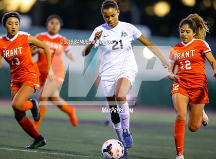 Thumbnail 3 in  Granada Hills Charter vs Grant (CIF LACS D1 Playoff) photogallery.