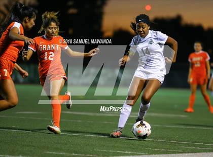 Thumbnail 2 in  Granada Hills Charter vs Grant (CIF LACS D1 Playoff) photogallery.