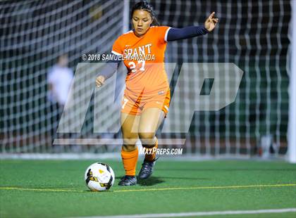 Thumbnail 2 in  Granada Hills Charter vs Grant (CIF LACS D1 Playoff) photogallery.
