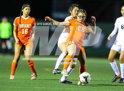 Thumbnail 2 in  Granada Hills Charter vs Grant (CIF LACS D1 Playoff) photogallery.