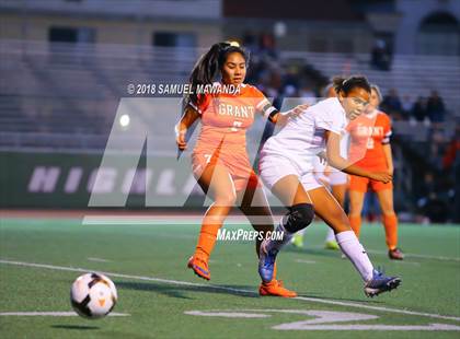 Thumbnail 3 in  Granada Hills Charter vs Grant (CIF LACS D1 Playoff) photogallery.