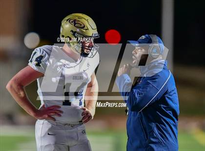 Thumbnail 3 in Klein Collins vs. Vandegrift (UIL 6A  Area Playoff) photogallery.
