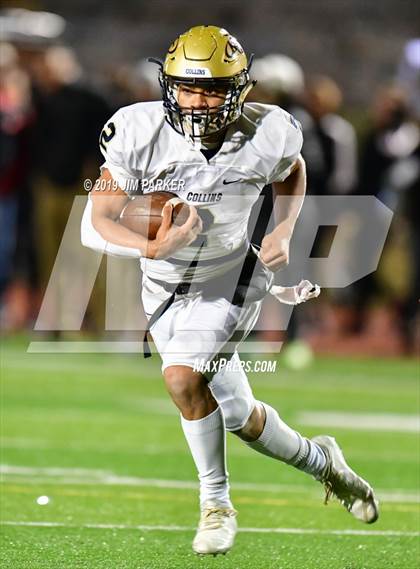 Thumbnail 3 in Klein Collins vs. Vandegrift (UIL 6A  Area Playoff) photogallery.