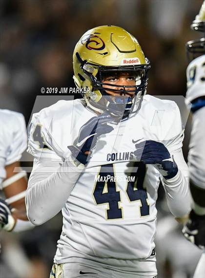 Thumbnail 1 in Klein Collins vs. Vandegrift (UIL 6A  Area Playoff) photogallery.