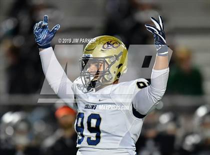 Thumbnail 2 in Klein Collins vs. Vandegrift (UIL 6A  Area Playoff) photogallery.