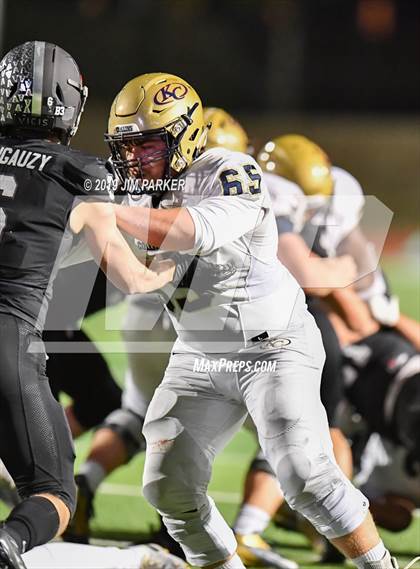 Thumbnail 1 in Klein Collins vs. Vandegrift (UIL 6A  Area Playoff) photogallery.