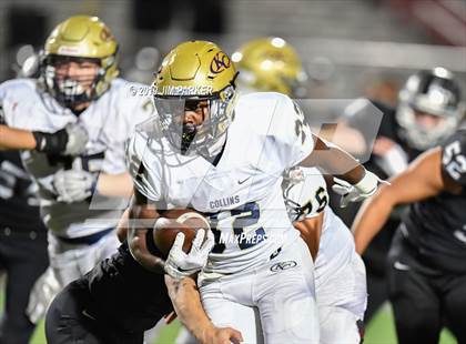 Thumbnail 2 in Klein Collins vs. Vandegrift (UIL 6A  Area Playoff) photogallery.