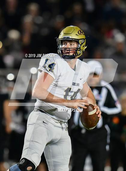Thumbnail 1 in Klein Collins vs. Vandegrift (UIL 6A  Area Playoff) photogallery.