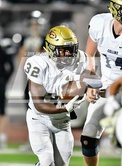 Thumbnail 2 in Klein Collins vs. Vandegrift (UIL 6A  Area Playoff) photogallery.