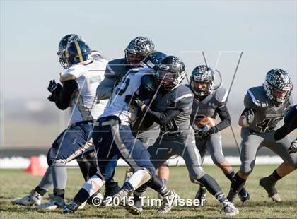 Thumbnail 3 in Evergreen vs. Roosevelt (CHSAA 3A Quarterfinal) photogallery.