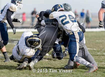 Thumbnail 2 in Evergreen vs. Roosevelt (CHSAA 3A Quarterfinal) photogallery.