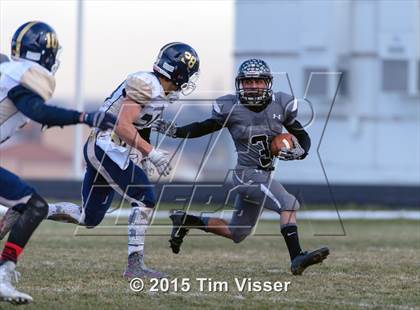 Thumbnail 2 in Evergreen vs. Roosevelt (CHSAA 3A Quarterfinal) photogallery.