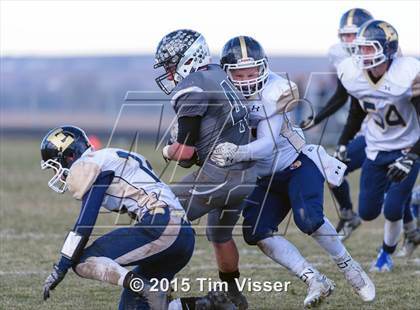 Thumbnail 2 in Evergreen vs. Roosevelt (CHSAA 3A Quarterfinal) photogallery.