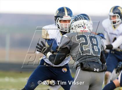 Thumbnail 3 in Evergreen vs. Roosevelt (CHSAA 3A Quarterfinal) photogallery.