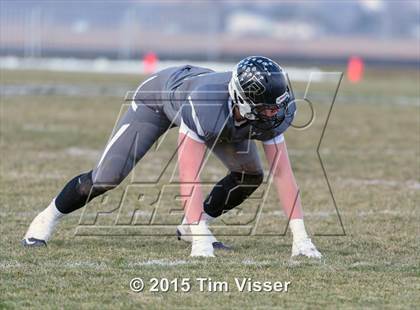 Thumbnail 1 in Evergreen vs. Roosevelt (CHSAA 3A Quarterfinal) photogallery.