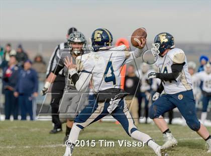 Thumbnail 1 in Evergreen vs. Roosevelt (CHSAA 3A Quarterfinal) photogallery.
