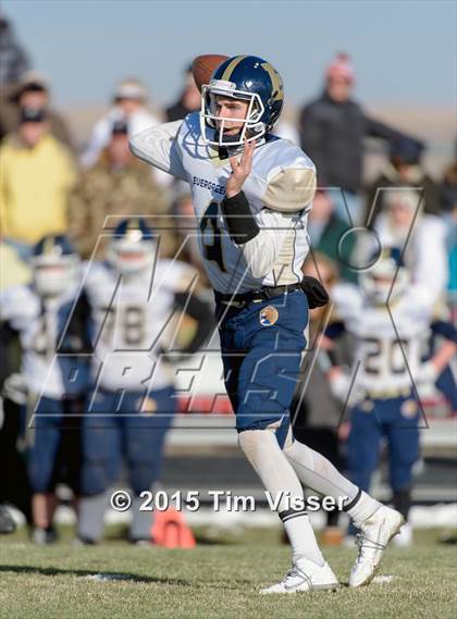 Thumbnail 1 in Evergreen vs. Roosevelt (CHSAA 3A Quarterfinal) photogallery.