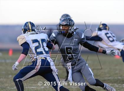 Thumbnail 1 in Evergreen vs. Roosevelt (CHSAA 3A Quarterfinal) photogallery.