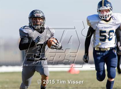 Thumbnail 2 in Evergreen vs. Roosevelt (CHSAA 3A Quarterfinal) photogallery.