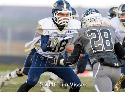 Thumbnail 2 in Evergreen vs. Roosevelt (CHSAA 3A Quarterfinal) photogallery.