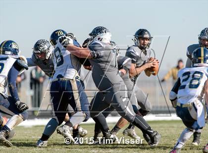 Thumbnail 1 in Evergreen vs. Roosevelt (CHSAA 3A Quarterfinal) photogallery.