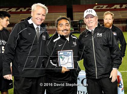 Thumbnail 3 in Archbishop Mitty vs. Watsonville (CIF CCS Open Division Final) photogallery.
