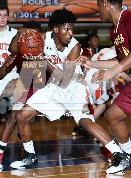 Thumbnail 2 in White Plains vs Cardinal Hayes (Slam Dunk Tourney) photogallery.