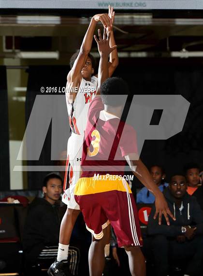 Thumbnail 2 in White Plains vs Cardinal Hayes (Slam Dunk Tourney) photogallery.