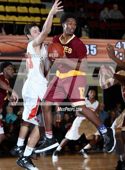 Thumbnail 1 in White Plains vs Cardinal Hayes (Slam Dunk Tourney) photogallery.