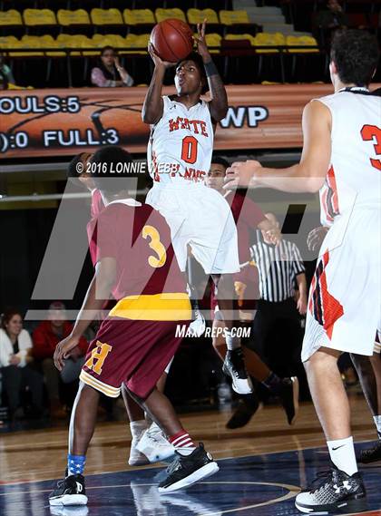 Thumbnail 1 in White Plains vs Cardinal Hayes (Slam Dunk Tourney) photogallery.