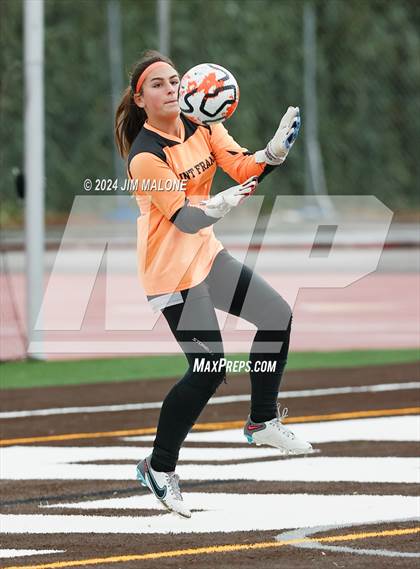 Thumbnail 3 in Burlingame @ Saint Francis (CIFCCS D1 QuarterFinals) photogallery.
