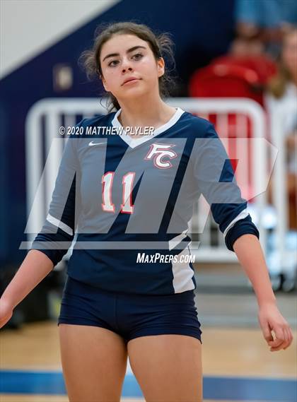 Thumbnail 2 in John Paul II Catholic vs Freedom Christian Academy (NCISAA 2A State Quarterfinals) photogallery.