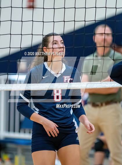 Thumbnail 3 in John Paul II Catholic vs Freedom Christian Academy (NCISAA 2A State Quarterfinals) photogallery.