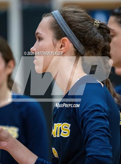 Thumbnail 3 in John Paul II Catholic vs Freedom Christian Academy (NCISAA 2A State Quarterfinals) photogallery.