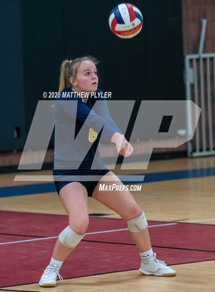 Thumbnail 3 in John Paul II Catholic vs Freedom Christian Academy (NCISAA 2A State Quarterfinals) photogallery.